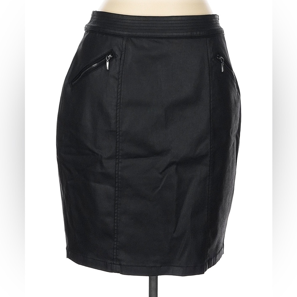 WHBM Faux Leather Skirt. Excellent condition!!